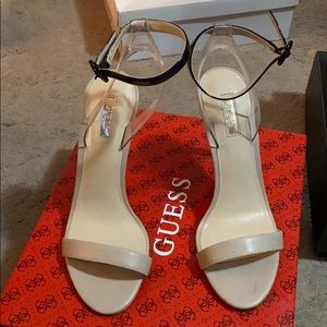 EUC Guess nude heels